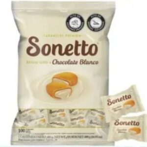 CARAMELO SONETTO BLANCO X 100
